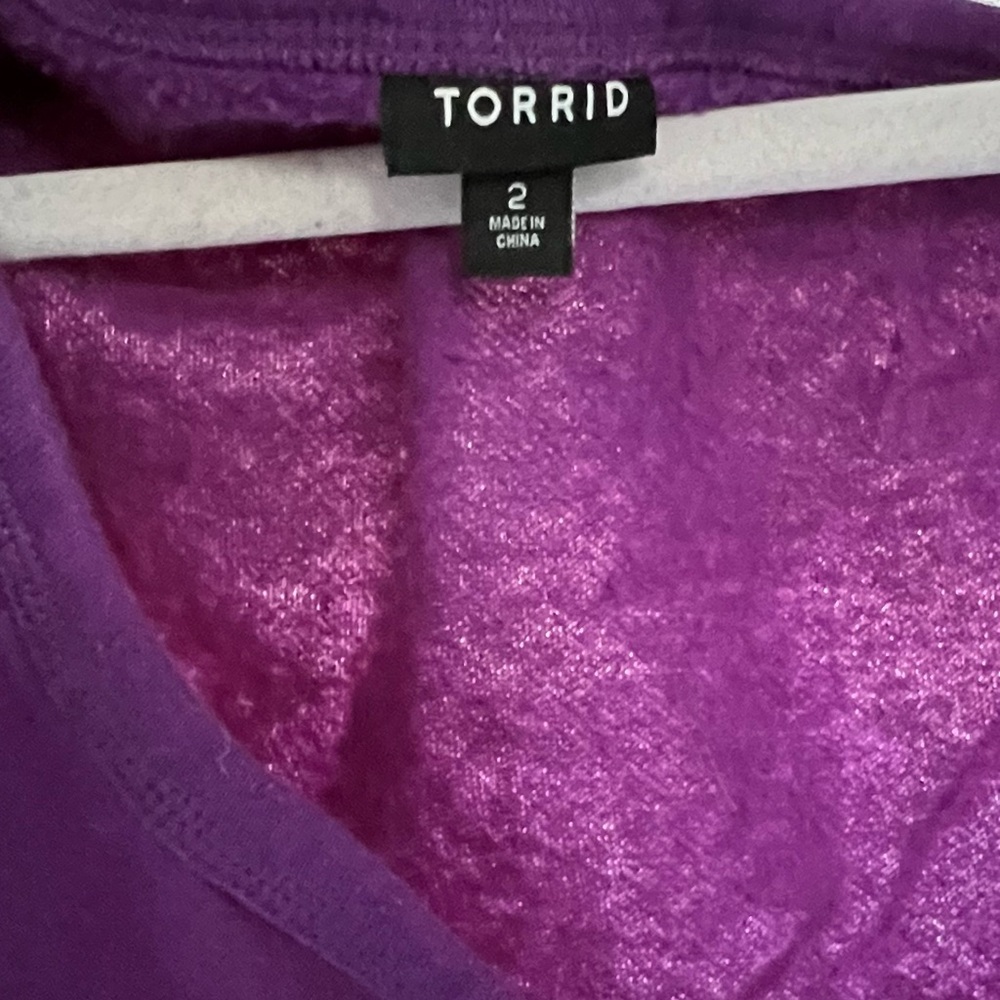 Torrid cold shoulder
